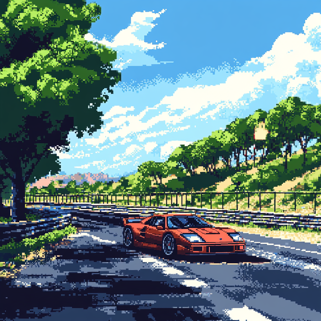 Racing game example